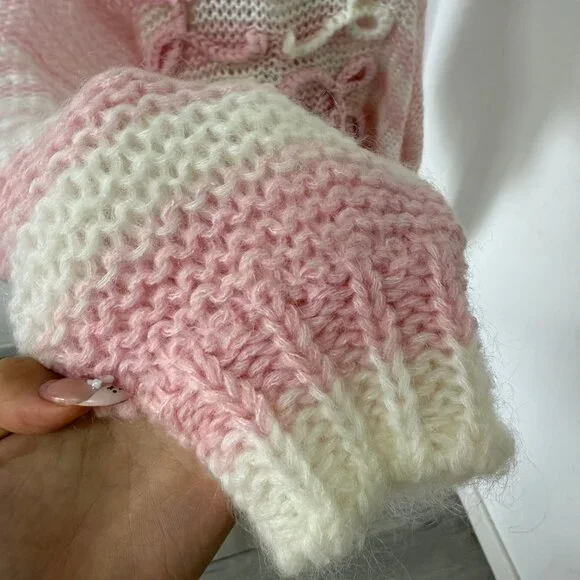 Loewe Anagram Pink Sweater - Picture 7 of 11